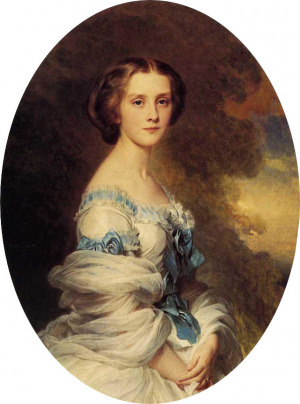 Portrait de Mélanie Renoüard de Bussierre (1836 - 1914)