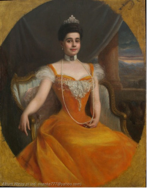 Portrait of Helena Augustyna Radziwiłł (1874 - 1958)