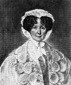 Portrait de Ernestine Charlotte Emilie Elisabeth von Moltke (1780 - 1848)