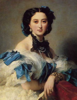 Portrait de Varvara Cheremeteva (1832 - 1885)