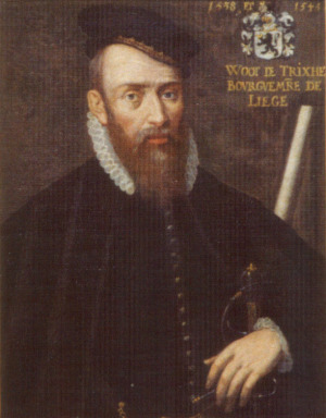 Portrait de Wathieu Woot de Trixhe (1492 - 1553)