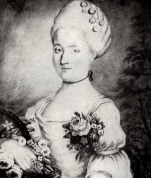 Portrait of Marie Françoise Éon du Vieux Châtel (1750 - )