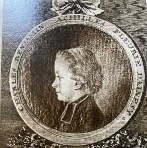 Portrait of Benjamin Charles Achille Fleury d'Ainesy de Montpezat (1753 - 1766)