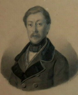 Portrait de Philippe de Diesbach de Belleroche (1806 - 1871)