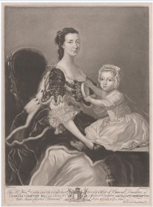Portrait de Catherine Compton (1731 - 1784)