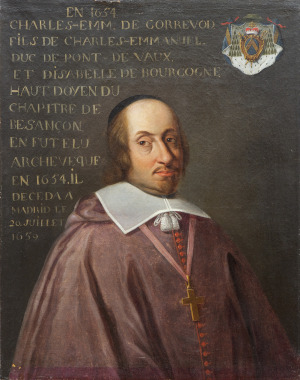 Portrait de Charles Emmanuel de Gorrevod ( - 1659)