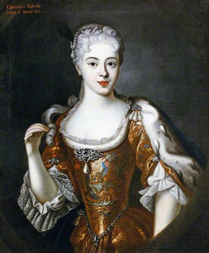 Portrait de Klementyna Sobieska (1702 - 1735)