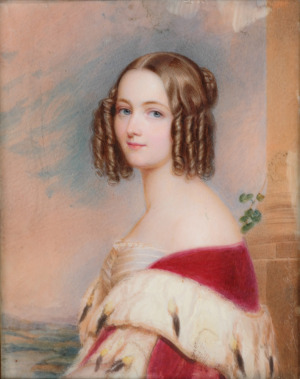 Portrait de Marie Amalie von Baden (1817 - 1888)