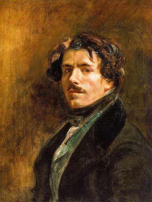 Portrait de Eugène Delacroix (1798 - 1863)
