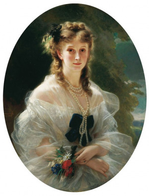 Portrait de Sophia Troubetzkaya (1836 - 1896)