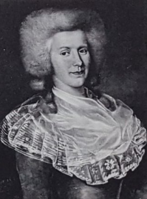 Portrait de Madeleine de Sury (1763 - 1800)