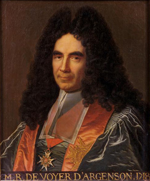 Portrait de Marc-René de Voyer d'Argenson (1652 - 1721)