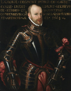 Portrait de Lamoral van Egmond (1522 - 1568)