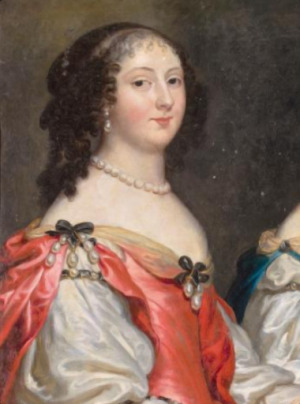 Portrait de Madeleine d'Angennes (1629 - 1714)
