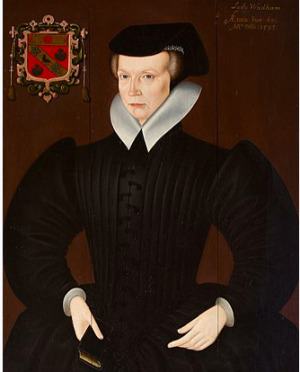 Portrait de Dorothy Petre (ca 1535 - 1618)