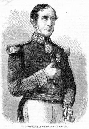 Portrait de Edmond Jurien de La Gravière (1812 - 1892)