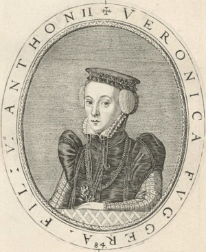 Portrait de Veronika Fugger (1545 - 1590)