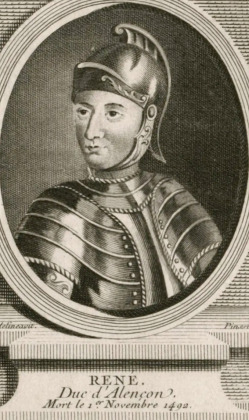 Portrait de René de Valois-Alençon (ca 1454 - 1492)