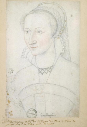 Portrait de Antoinette de Wavrin ( - 1587)