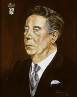 Portrait of Aimery de Girard de Mielet van Coehoorn (1923 - 1994)