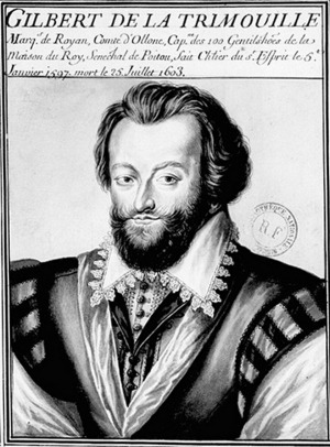 Portrait de Gilbert de La Trémoïlle (1565 - 1603)