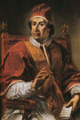 Portrait of Papa Clemente XI (1649 - 1721)