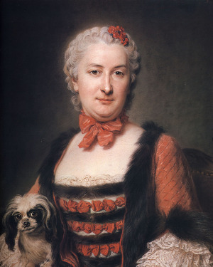 Portrait de Charlotte Françoise Maillet de Batilly (ca 1705 - 1783)