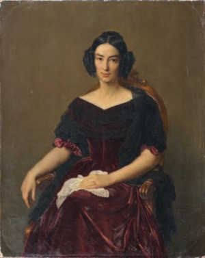 Portrait de Caroline Brochant de Villiers (1806 - 1860)