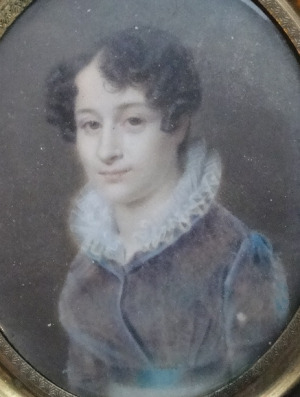 Portrait de Marie Virginie Peclet (1801 - 1849)