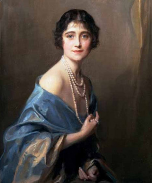 Portrait de The Queen Mother (1900 - 2002)