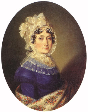 Portrait of Julianna tolnai Festetics (1753 - 1824)