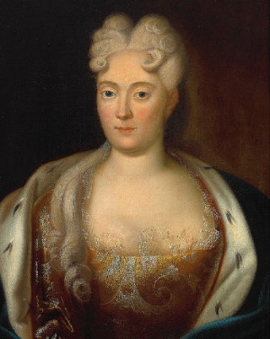 Portrait de Sibylla Augusta von Sachsen-Lauenburg (1675 - 1733)