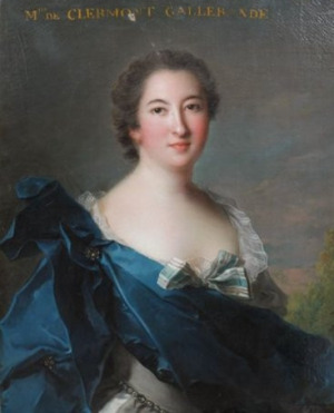 Portrait de Louise Diane Françoise de Clermont-Gallerande (1710 - 1788)