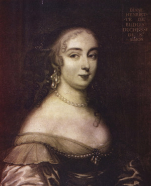Portrait de Diane de Budos (1629 - 1670)