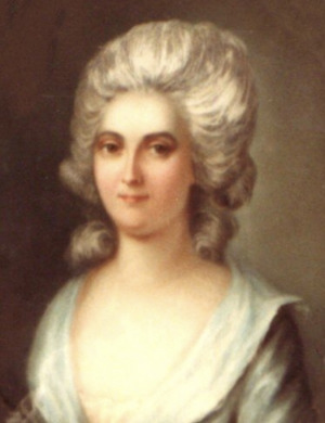 Portrait de Étiennette Gourreau (1750 - 1794)