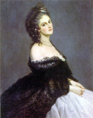 Portrait de Virginia Oldoïni (1837 - 1899)