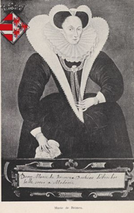 Portrait de Marie de Brimeu (1550 - 1605)