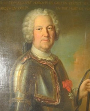 Portrait de Jean-Philippe de Vion de Gaillon (1686 - 1763)