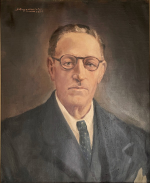 Portrait de Robert de la Motte Baraffe (1879 - 1951)