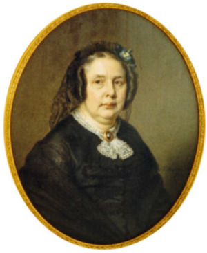 Portrait of Henrietta Philippina Jacoba van Pallandt (1810 - 1881)