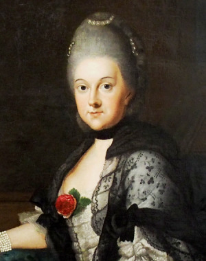 Portrait de Anna Amalia von Braunschweig-Wolfenbüttel (1739 - 1807)