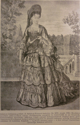 Portrait de Julianna Borbála Rákóczi (ca 1669 - 1717)