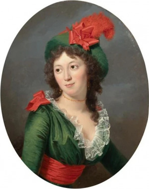 Portrait de Marie Charlotte Adélaïde Le Cat d'Hervilly (1750 - 1776)