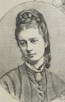 Portrait de Sophie Paar (1850 - 1874)
