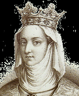 Portrait de Jeanne Iere de Navarre (1273 - 1305)