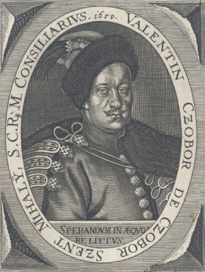 Portrait de Bálint Czobor (1605 - )