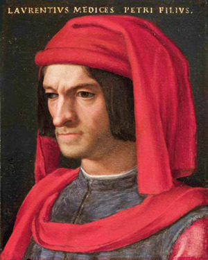 Portrait de Lorenzo il Magnifico (1449 - 1492)