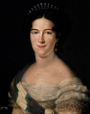Portrait de Carlota Luisa de Godoy y Borbón (1800 - 1886)