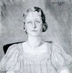 Portrait de Betty de Mauduit (1910 - 1975)