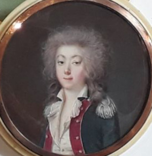 Portrait de Jeanne Adélaïde de La Coudrée (1760 - av 1830)